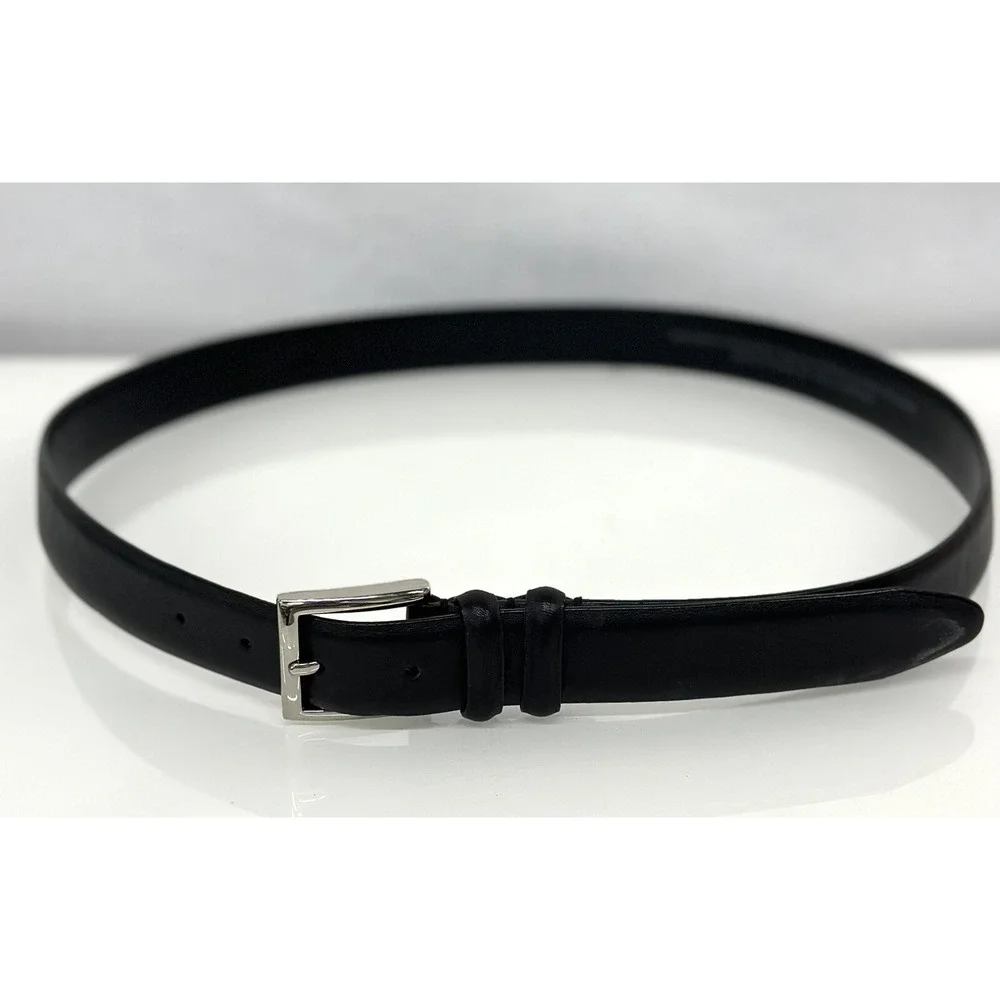 Leather Belt for Men Classic Elegance with a Modern Size 40 Hand-made in China